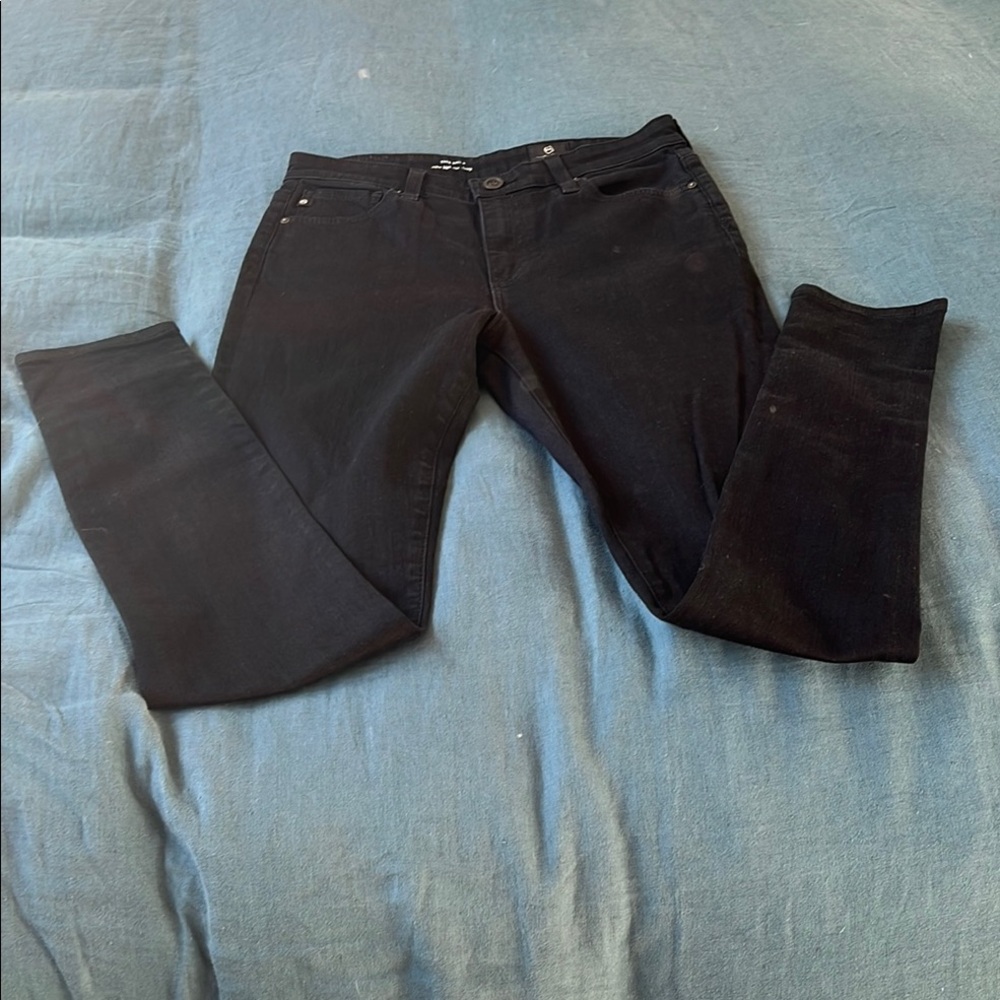 Ag Adriano Goldschmied The Mila Black Skinny Jeans